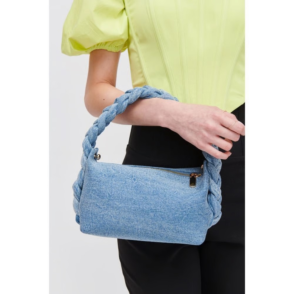 Urban Expressions Light Blue Denim Shoulder Bag